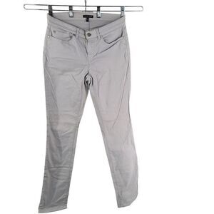 Eileen Fisher Gray Jeans Organic Cotton Light Wash Denim Womens Size 4